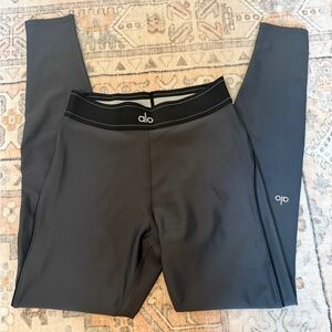 Alo Airlift High-Waist Suit Up Legging in Anthracite Medium NWOT